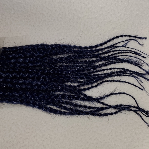 Navy Blue  Braided Hair Extension - Picture 4 of 5